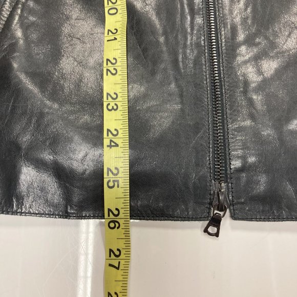 m0851 Men's Leather Jacket (new without tags) - Picture 11 of 12